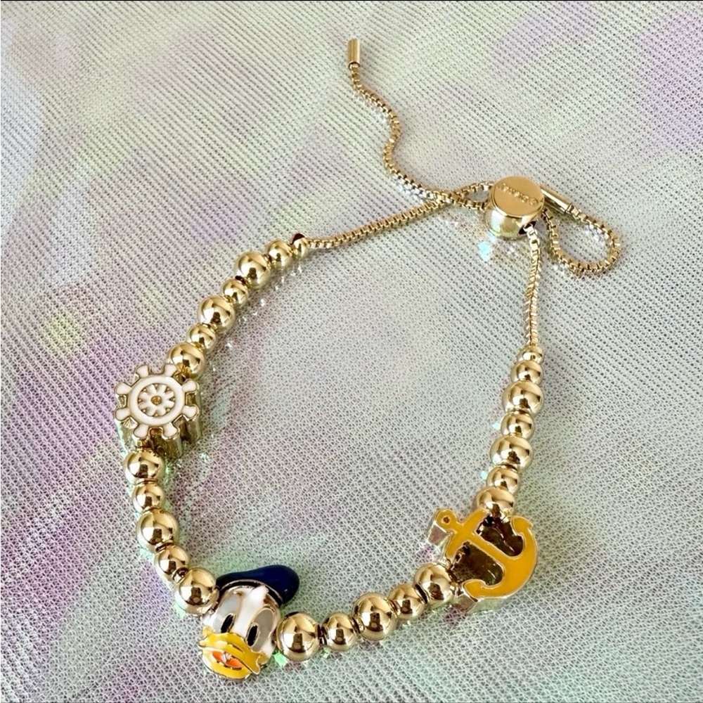 NEW Baublebar x Disney Donald Duck Charm Bracelet
